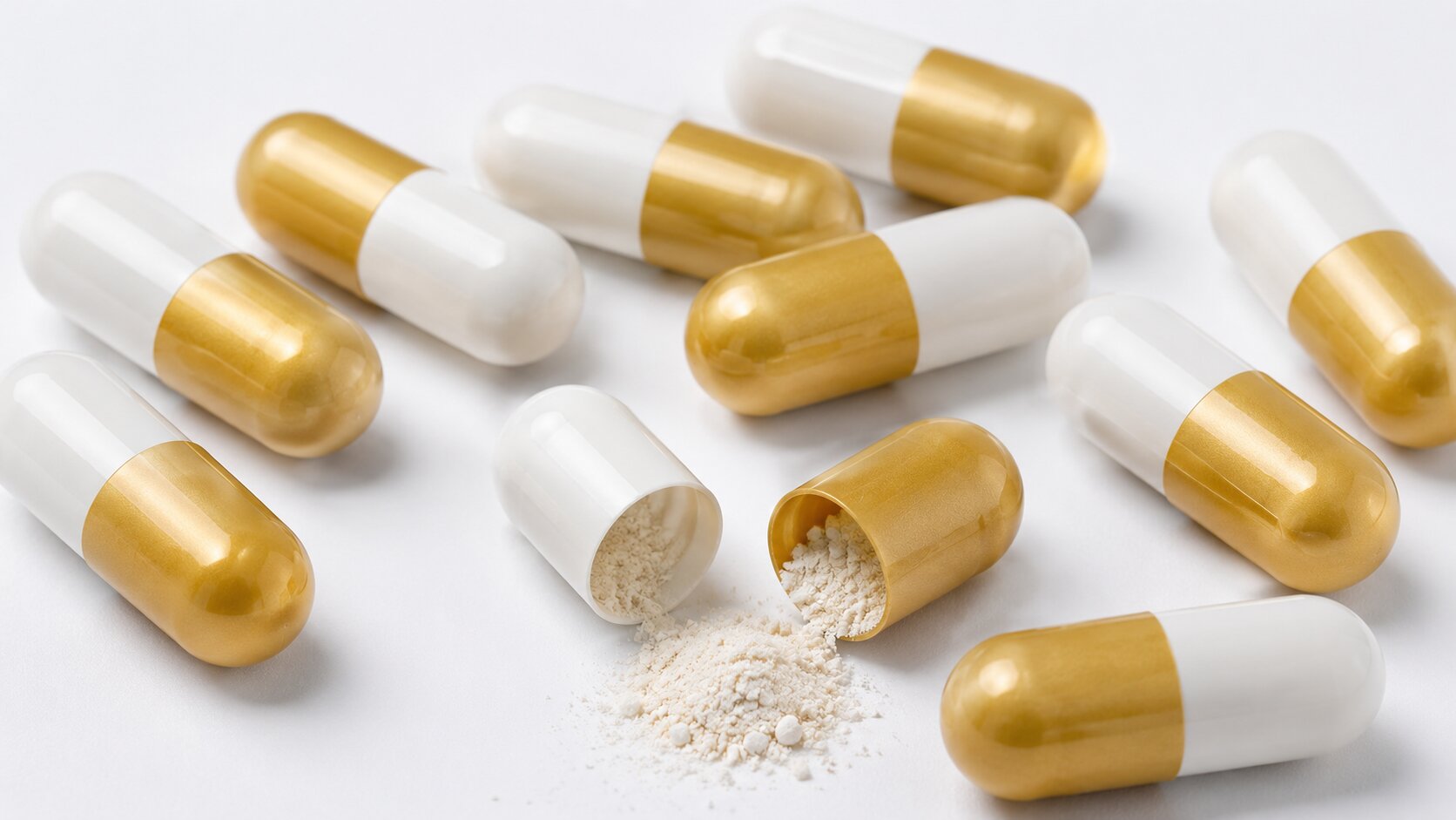 Capsule filling — hard gelatin and HPMC vegetarian